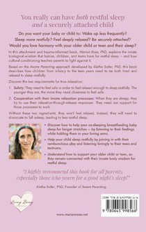 Sound Sleep and Secure Attachment With Aware Parenting achterzijde