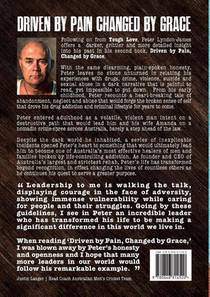 Driven by Pain, Changed by Grace achterzijde