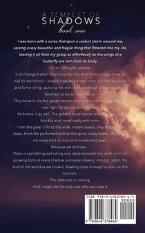 A Tempest of Shadows achterzijde