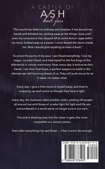 A Castle of Ash achterzijde
