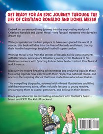 Cristiano Ronaldo And Lionel Messi - The Boys Who Dreamed of Being Champions achterzijde