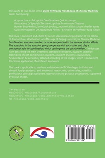 Acupuncture of acupoint combinations quick lookups achterzijde