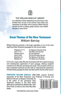 Great Themes of the New Testament achterzijde