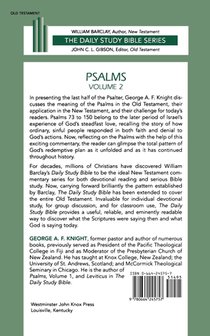 Psalms, Volume 2 achterzijde