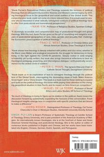 Postcolonial Politics and Theology achterzijde