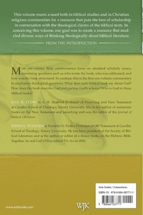 Theological Bible Commentary achterzijde