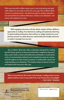 How to Read a Book achterzijde