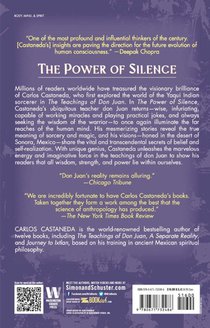 Power of Silence achterzijde