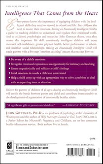 Raising An Emotionally Intelligent Child achterzijde