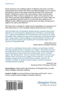 Ethics and Spiritual Care achterzijde