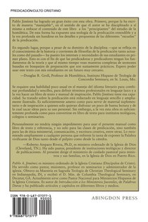 Principios De La Predicacion achterzijde