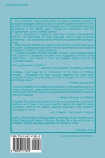 History of Christian Thought achterzijde