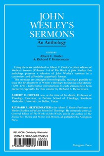 John Wesley's Sermons achterzijde