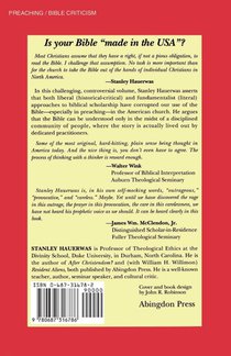 Unleashing the Scripture achterzijde