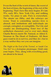 The Night at the End of the Tunnel or Isaiah Can You See? achterzijde