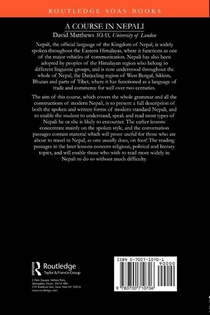 Course in Nepali achterzijde