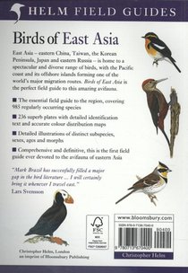 Field Guide to the Birds of East Asia achterzijde