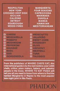 Where to Eat Pizza achterzijde