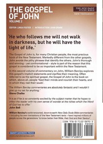 New Daily Study Bible - The Gospel of John (Volume 2) achterzijde