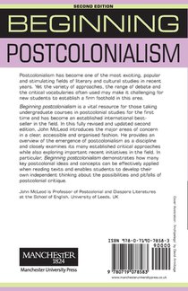 Beginning Postcolonialism achterzijde