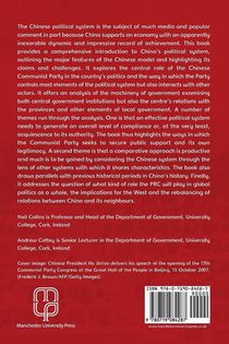 Understanding Chinese Politics achterzijde