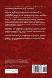 Ten Lessons in Modern Chinese History achterzijde