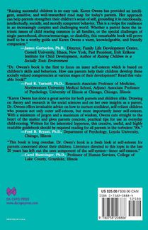 Raising Your Child's Inner Self-esteem achterzijde