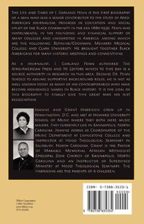 The Life and Times of Irvine Garland Penn achterzijde