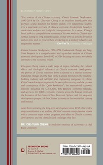 China's Economic Development, 1950-2014 achterzijde