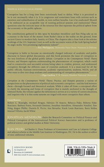 Corruption in the Contemporary World achterzijde