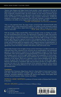 Digital Media Strategies of the Far Right in Europe and the United States achterzijde