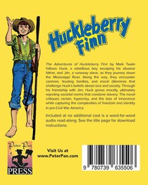 The Adventures of Huckleberry Finn achterzijde