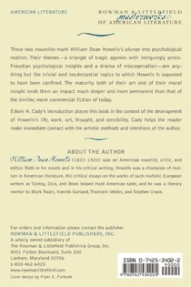 The Shadow of a Dream and An Imperative Duty achterzijde