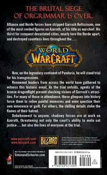 World of Warcraft: War Crimes achterzijde