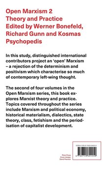 Open Marxism 2 achterzijde