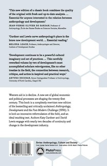 Anthropology and Development achterzijde