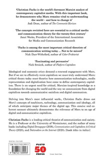 Rereading Marx in the Age of Digital Capitalism achterzijde