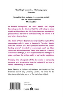 The Death of Homo Economicus achterzijde