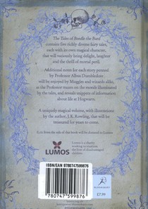 The Tales of Beedle the Bard achterzijde