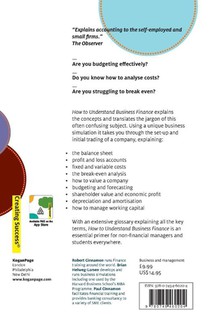 How to Understand Business Finance achterzijde