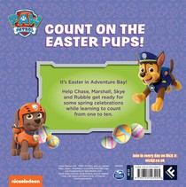 PAW Patrol Picture Book – Count On The Easter Pups! achterzijde