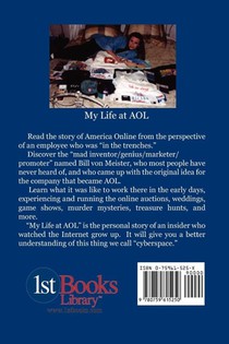 My Life at AOL achterzijde