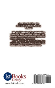 The Mind-thoughts of an Individual in the Nineties achterzijde