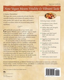 The Complete Vegan Cookbook achterzijde