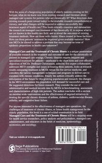 Managed Care and The Treatment of Chronic Illness achterzijde