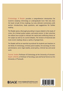 Criminology achterzijde