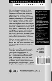 Understanding the Counselling Relationship achterzijde