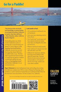 Sea Kayaking Central and Northern California achterzijde