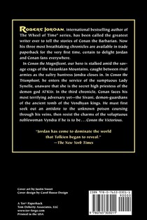 The Further Chronicles of Conan achterzijde