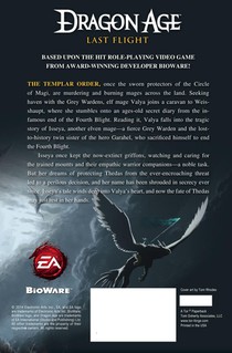 Dragon Age: Last Flight achterzijde